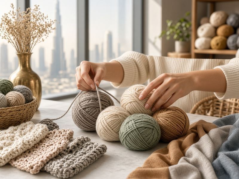 Yarn consult at Steadymesa Studio